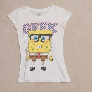 SpongeBob SquarePants White T-shirt